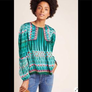 Anthropologie Siddhartha Bansal Lahiri Blouse
